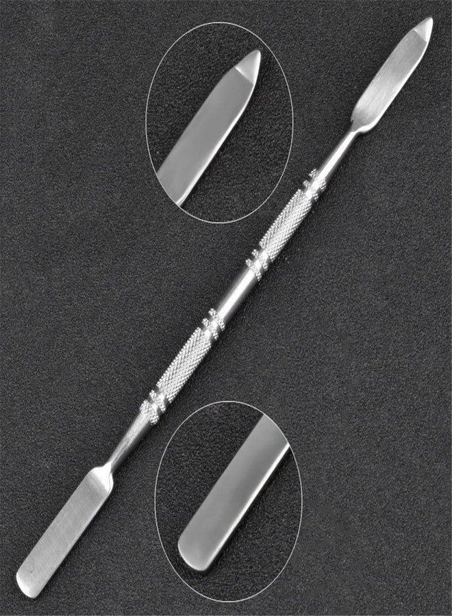 Generic Stainless Steel Cosmetic Makeup Spatula Nail Art Pigment Lip Color Blending Mixing Stick Health & Beauty | Makeup | Makeup Tools & Accessories | Other Makeup Tools & Accs - Image 2