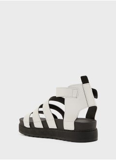 Truffle Multi Strap Chunky Sports Sandal  - Image 3
