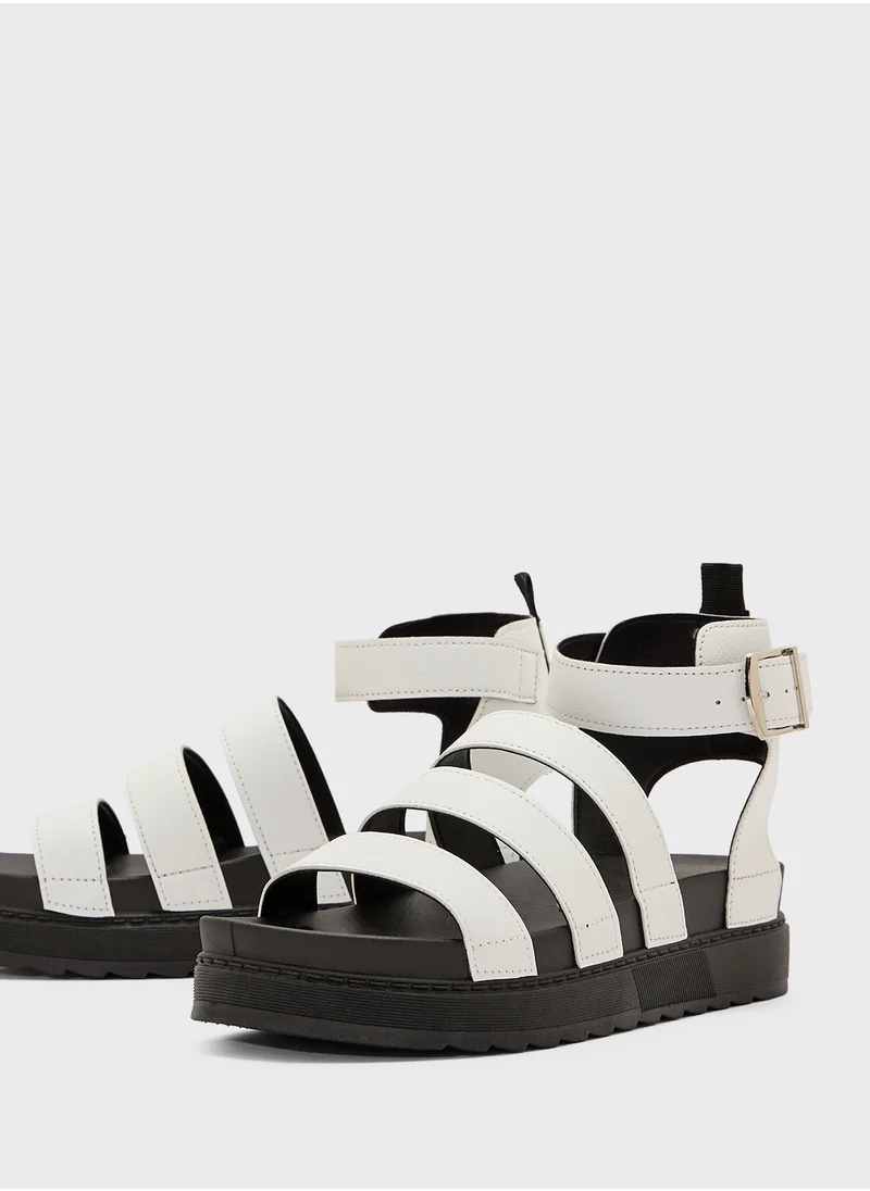 Truffle Multi Strap Chunky Sports Sandal
