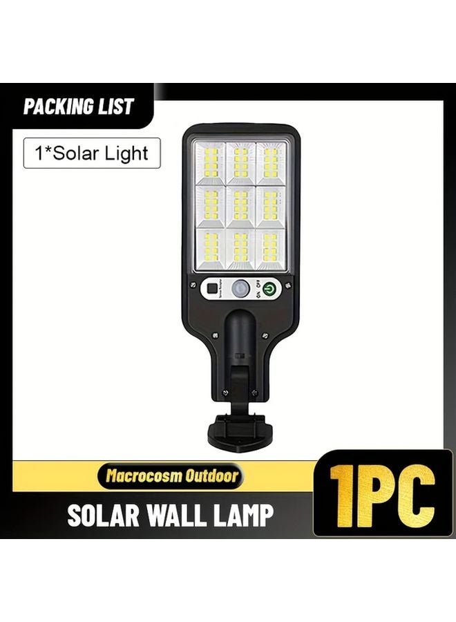 مستشعر الحركة الذكي للمصابيح الشمسية الجدارية عالية السطوع لمصابيح الفناء الخارجي - Image 1