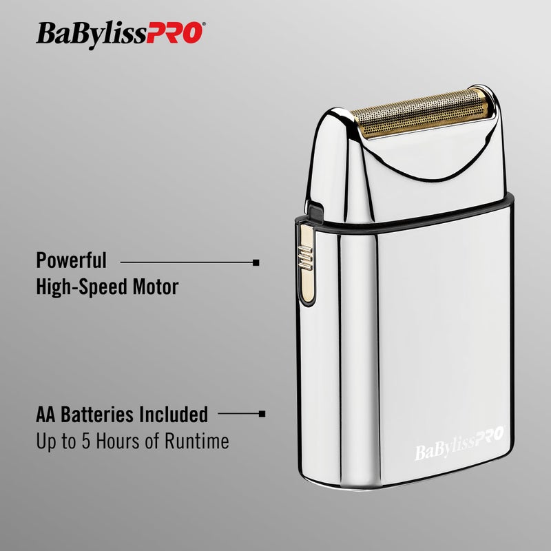 BaBylissPRO Barberology Foil Shaver FXFS1 SILVERFX Professional High-Torque Shaver - Image 2
