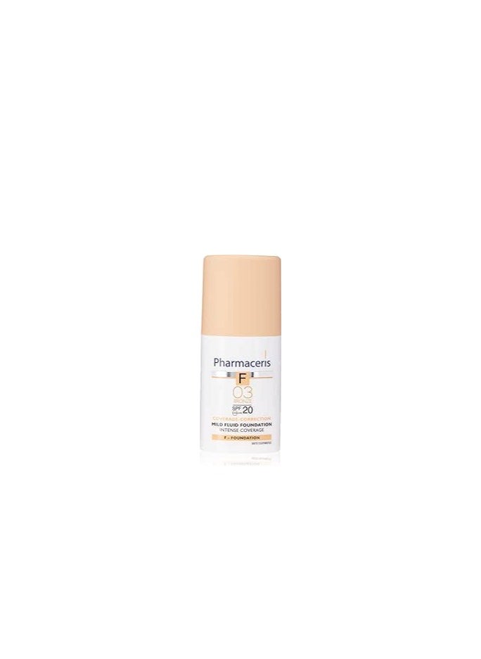 pharmaceries - PH INTENSE COVERAGE MILD FLUID FNDTN 30 ML-F BRONZE 03:53219 - Image 1