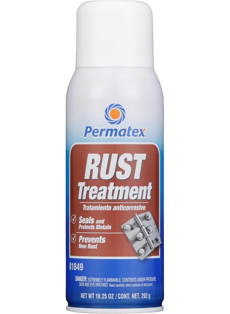 Permatex 81849 Rust Treatment, 10.25 oz. net Aerosol Can, Factory, Pack of 1