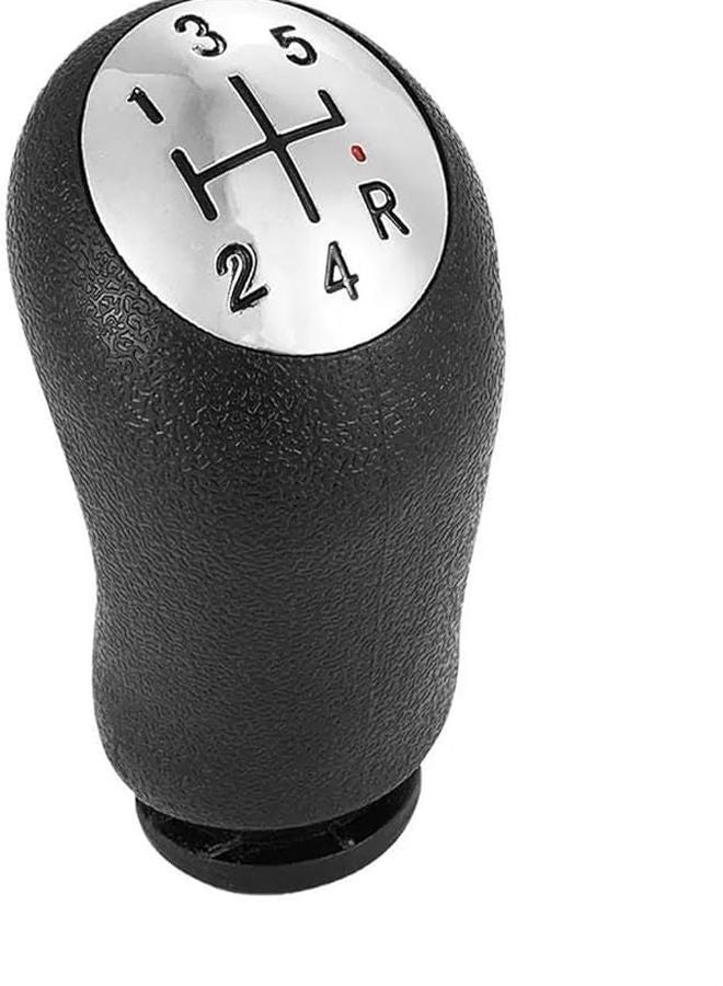 Silver 5 Speed Gear Shift Knob Stick Head Lever Handle for Renault Clio 3 Twingo 3 Laguna 2 - Image 2