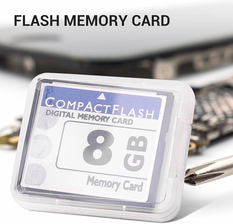 بطاقة ذاكرة فلاش مدمجة احترافية سعة 8 جيجابايت باللونين الأبيض والأزرق - Image 4