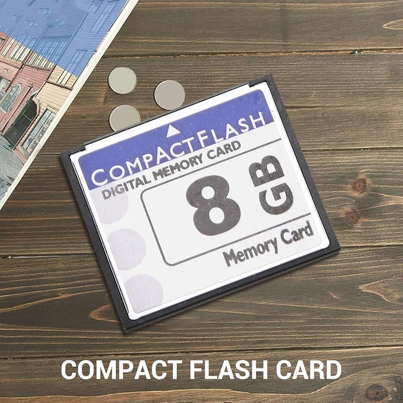 بطاقة ذاكرة فلاش مدمجة احترافية سعة 8 جيجابايت باللونين الأبيض والأزرق - Image 3