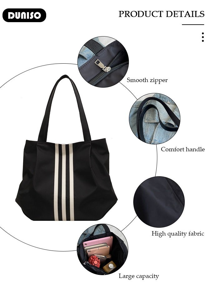 Women's Shoulder Tote Bag Canvas Handbag For Women Large Capacity Bucket Bag Fashionable Travel Messenger Shoulder Bag For Ladies Girls College Students - pzsku/Z245CB7399B7EEC77AF92Z/45/_/1733563132/697a4c0e-bf6d-4add-9bed-d965f3b0ae1d