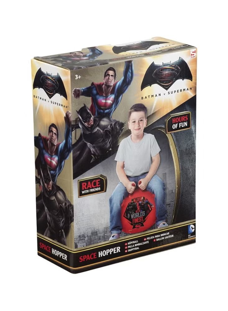 Dream Zone Batman vs Superman Space Hopper Jumping Ball - Image 2