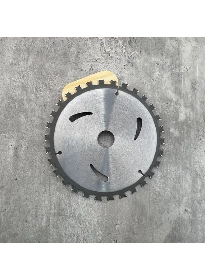 1pc Hardened Alloy Double Sided Wood Cutting Disc 7 Inch 60 Teeth Multifunctional Professional Dual Use Circular Saw Blade - Image 3