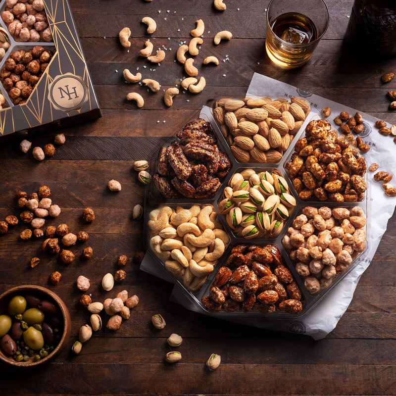 Thanksgiving Nuts Gift Basket - Assortment of Sweet & Roasted Salted Gourmet Nuts - Assorted Food Gift Box for Christmas, Holiday, Family, Sympathy, Men & Women. - Image 3