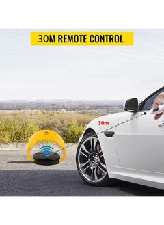 Festive Gallery Automatic Folding Waterproof IP67 Parking Barrier with 2 Remote Controls and Key 50 M. Private Car Parking Latch, Automatic Remote Control Parking Lock Barrier Charged by Power Cable and Solar Panel  - Image 5
