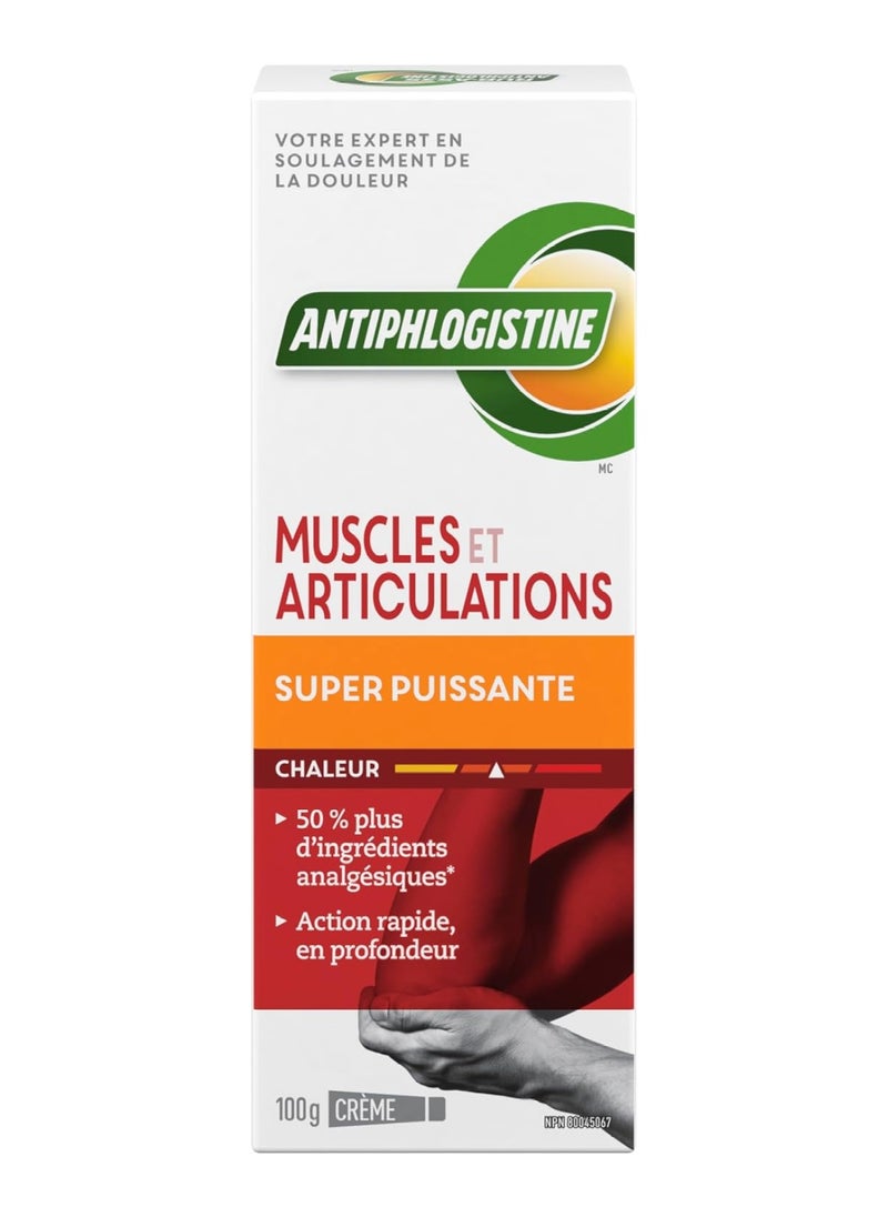 A535 Extra Strength Heat Cream 100Gm
