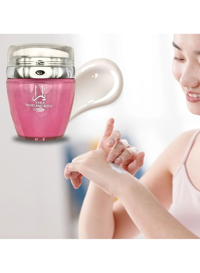 Ard Al Zaafaran Yara Perfumed Hand and Body Lotion,Ultra Moisturizing, Skin-Nourishing, Replenishes Dry Skin, Fresh Fragrance,1.53 Fl.Oz,45ML - Image 2