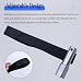 JEUCLEL 12 Drive Oil Filter Strap Wrench Oil Filter Strap Type Wrench Remover Compatible with Most Vehicles Engine Maintenance 120mm Adjustable Filter Removal Auto Engine Motorcycle Belt Wrench - Image 2