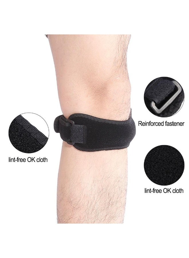 Adjustable Knee Support Brace with Joint Stabilizer for Fitness, Running, Hiking, Basketball and Daily Activities, Comfortable Compression Support - Image 2