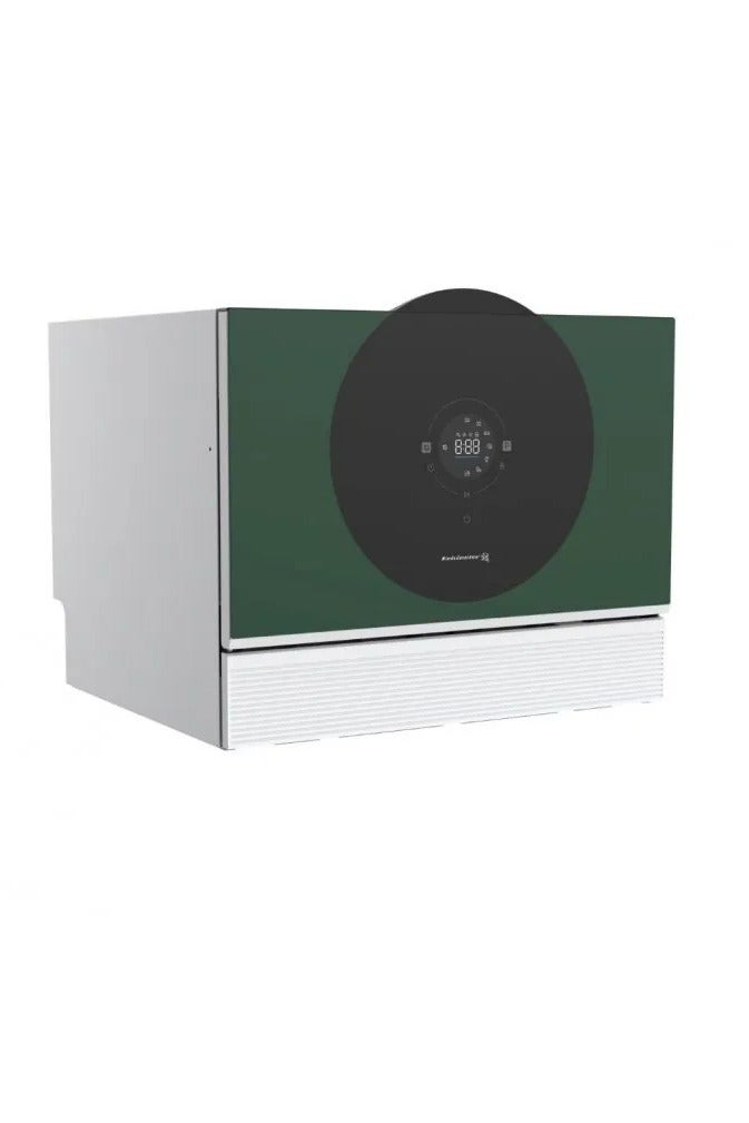 Kelvinator table-top Dishwasher digital touch control 6 Set 7 Programs Green KDW6-3604G - Image 3