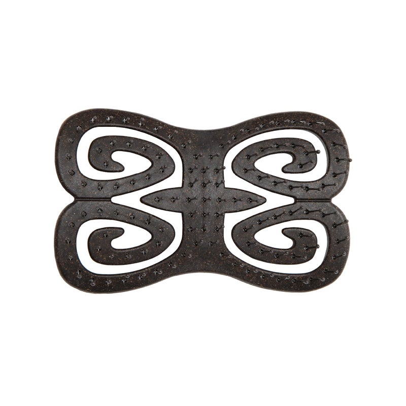 Ibiza Hair Aloha-Series KT7 Kona Travel Brush - Vented Mini Hairbrush for Detangling, Portable Hair Care for Dry or Thick Hair Perfect for Purse or Travel - Image 2