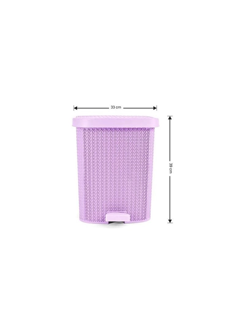 El Helal & Silver Star Large Palm trash, purple, 20 liters 6221999653150M - Image 3
