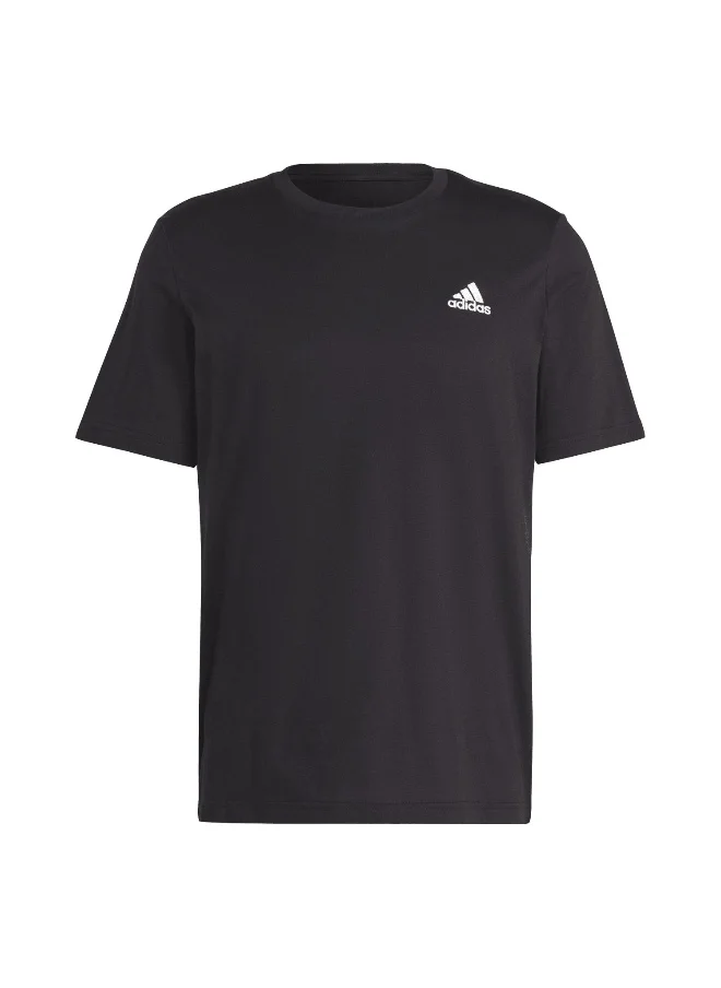 اديداس adidas M Sl Sj T Black Training T-Shirts 2XSS