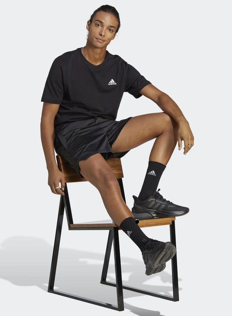 adidas تيشيرت تدريب أسود