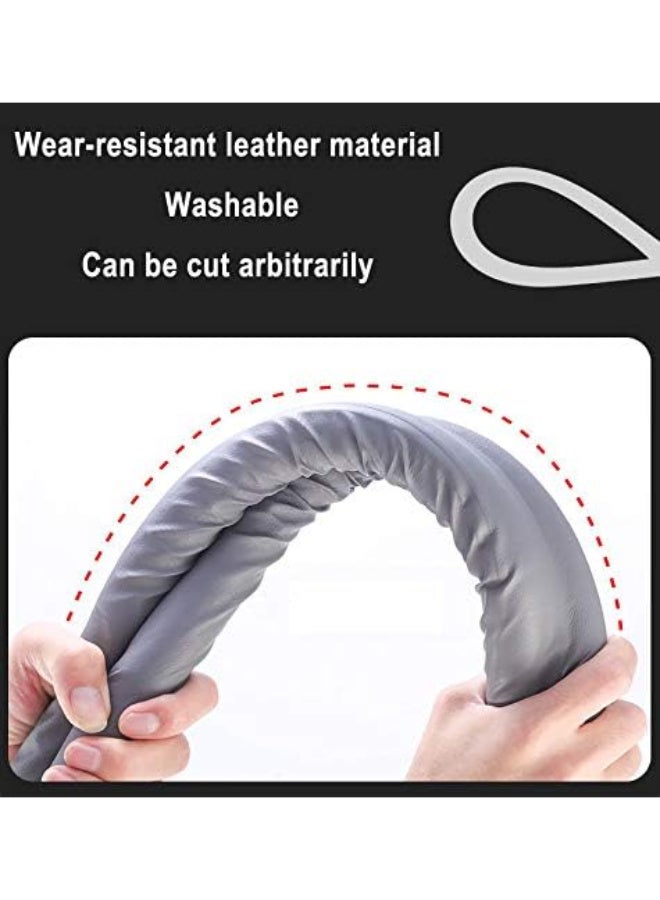 Upgraded Double-Sided Door Draft Stopper | Durable Leather & All-Weather Seal - Image 2