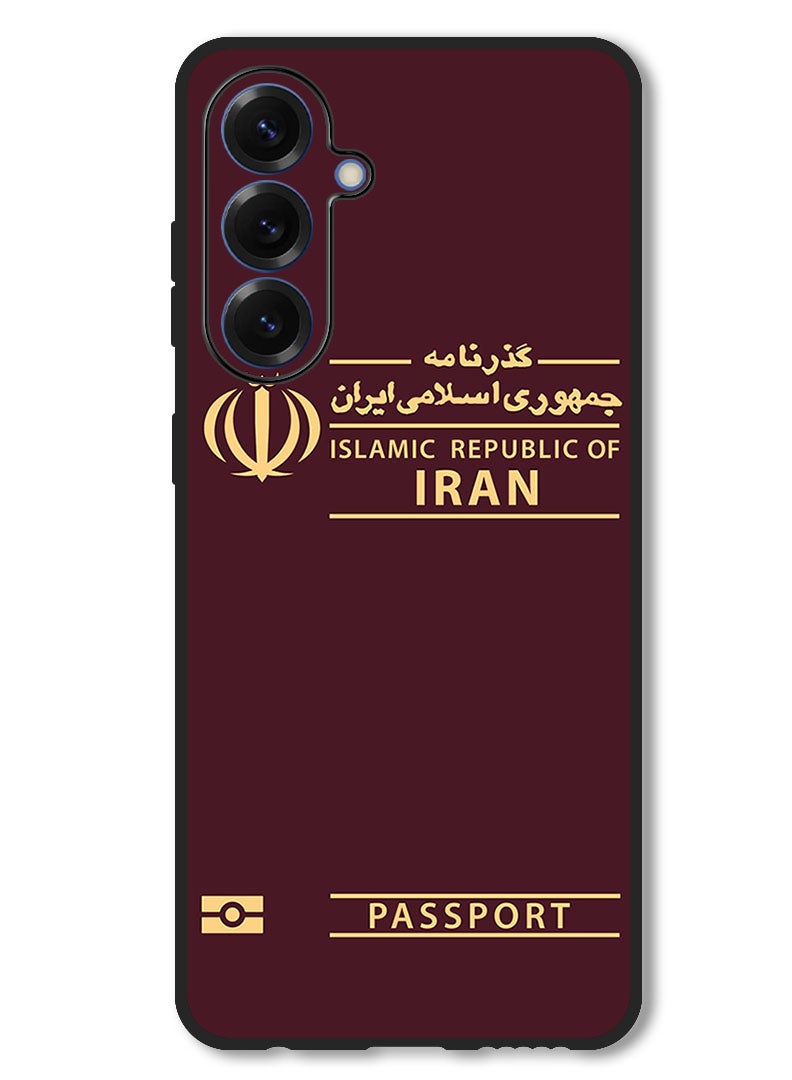 Theodor Case Compatible with Samsung Galaxy A36 Protection Shockproof Bumper Cover Iran Passport - Image 1