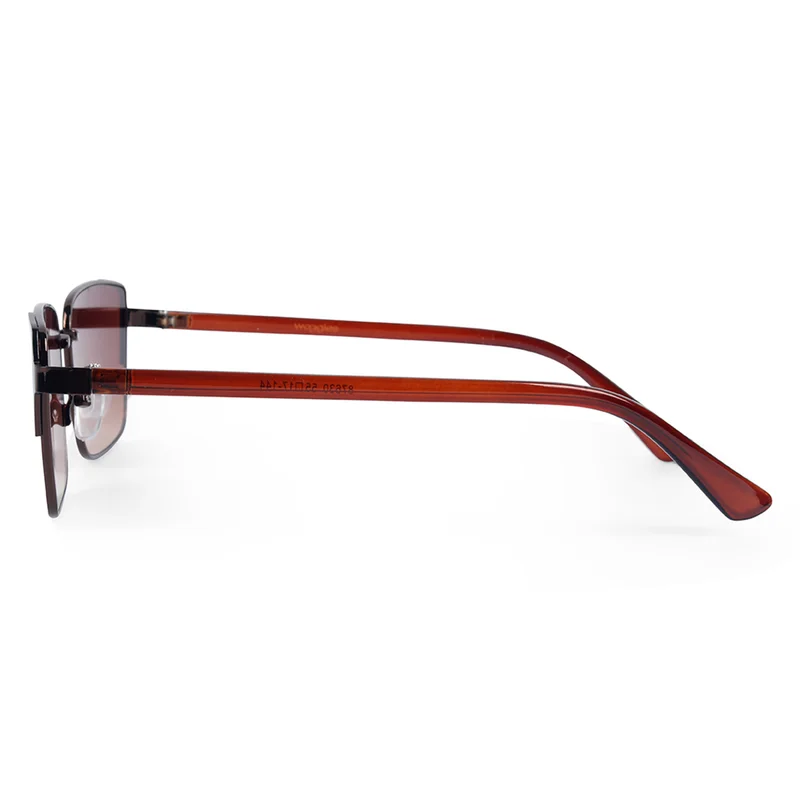 Woggles UV- Protected  Brown Rectangle Sunglasses
