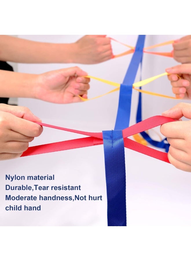 Wanateber Children Safety Walking Rope with 12 Colorful Handles for Daycare Rope for Preschool Daycare Kindergarten School Kids (12 Children and 2 Adults) - Image 5