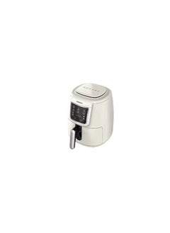 Tornado air fryer, 1550 watts, 4 liters, digital, cream * Turkish silver, THF1554DXLCS