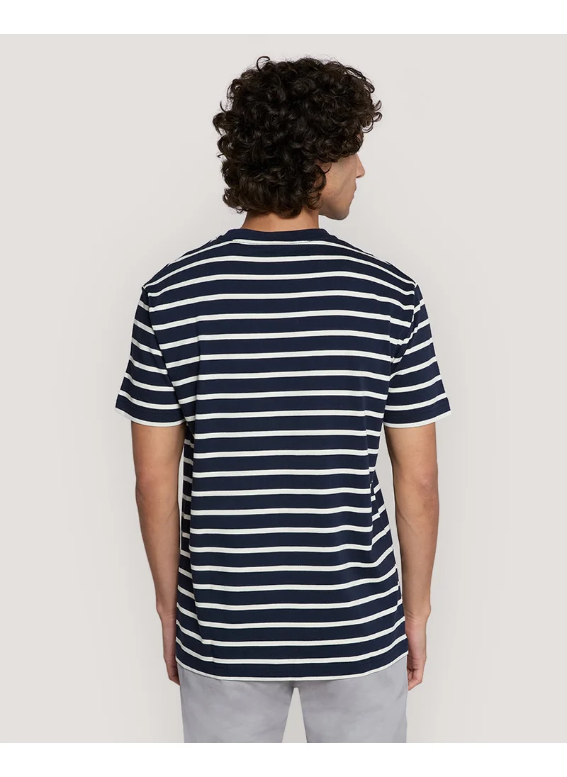 غانت Gant Striped Graphic T-Shirt