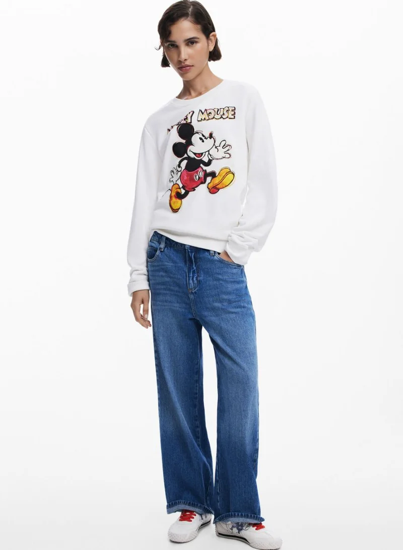 DESIGUAL Mickey Mouse Sweatshirt