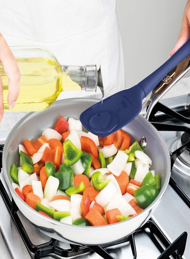 TOVOLO Indigo All Silicone Flex Core Deep Spoon, 1 EA - Image 3