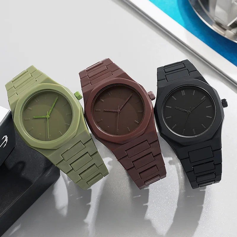Y&D Luxury Men's Quartz Watch Square Glass Casual Black Classic Arabic Numbers Business Fashion Reloj Hombre Wristwatches - Image 4