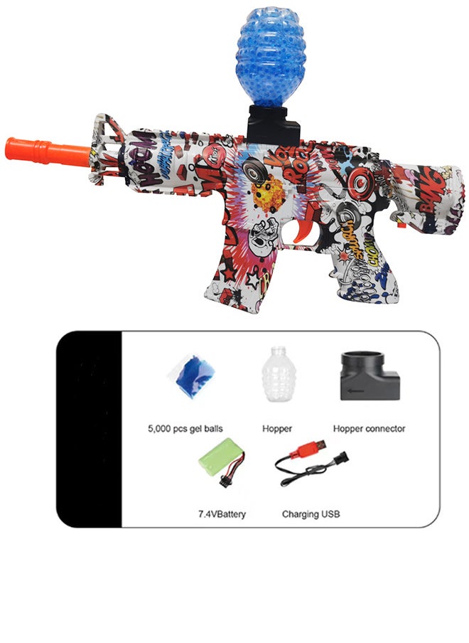Arabest Electric Gel Water Gun with 20000 Water Bombs and Goggles, Outdoor Activities Shooting Game  - Image 1
