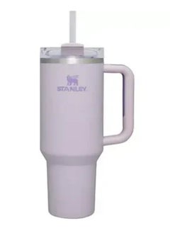 40oz H2.0 Quencher Tumbler – Orchid Matte Finish, Durable & Spill-Proof – Keeps Drinks Ice-Cold for 12 Hours, Hot for 7 Hours – Featuring Ergonomic Handle, Reusable Straw, and Leak-Proof Lid – Ideal for Water, Coffee, Tea, Smoothies, and More