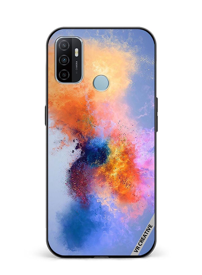 Protective Case Cover For Oppo A53 Design Multicolour