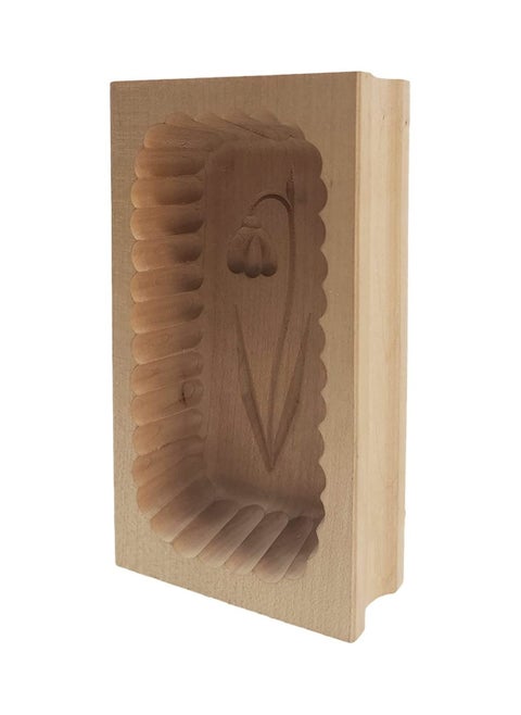 Milky 250g Wood Butter Mould