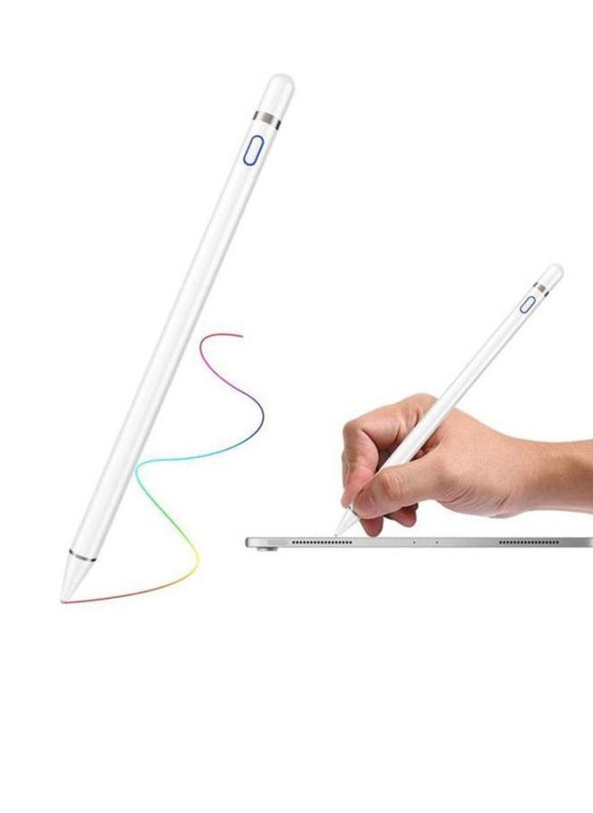 High  Tech Smart iPad Stylus Pen for iPad  Tab  Midpad White  - Image 3