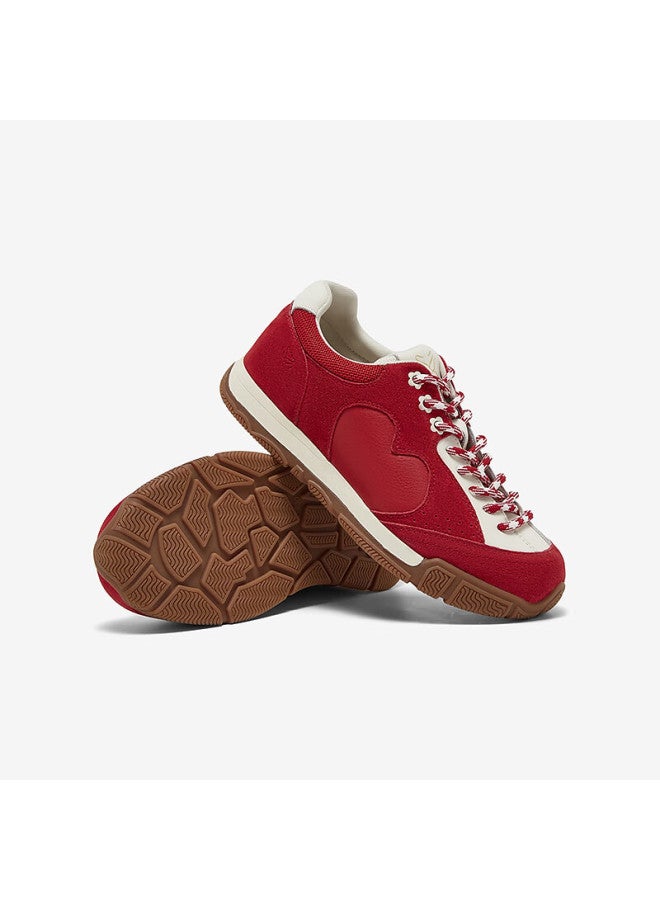 Basto 26 Spring Training Shoes Fashion Retro Women's Sports Casual Shoes W8088am6 Red/ivory 36 - Image 3