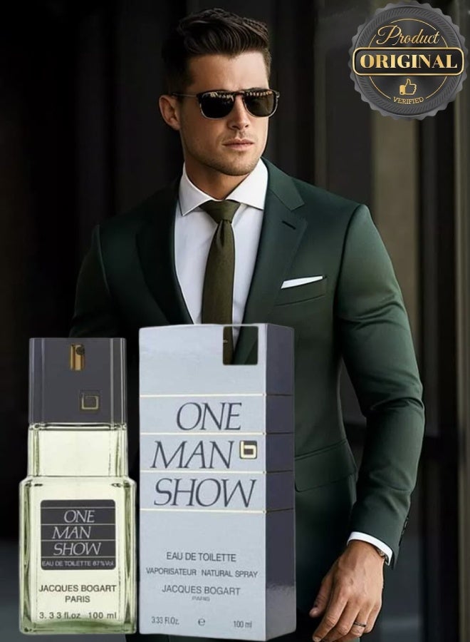 Jacques Bogart 3 Pieces One Man Show Perfume 100ML - Image 1