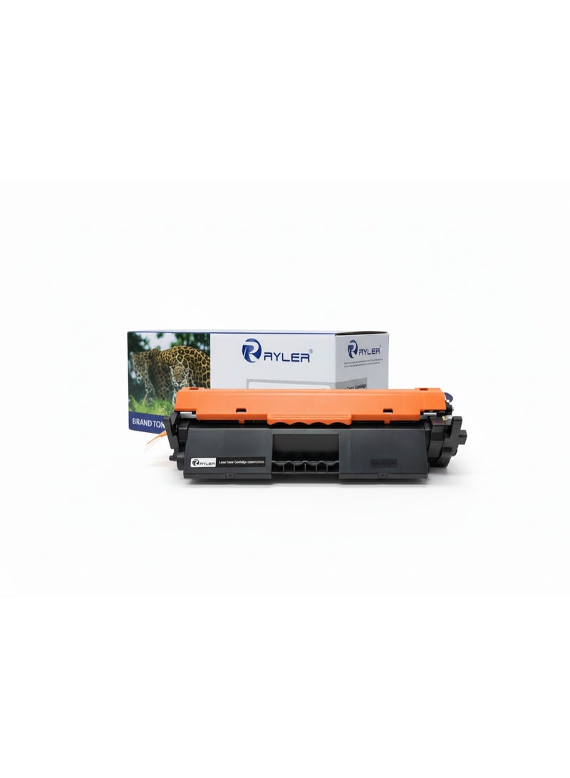 رايلر خرطوشة حبر متوافقة من لطابعات HP LaserJet Pro M102a / M130a / M130nw / M132 – الموديل CF217A (أسود، 1600 صفحة) - Image 2