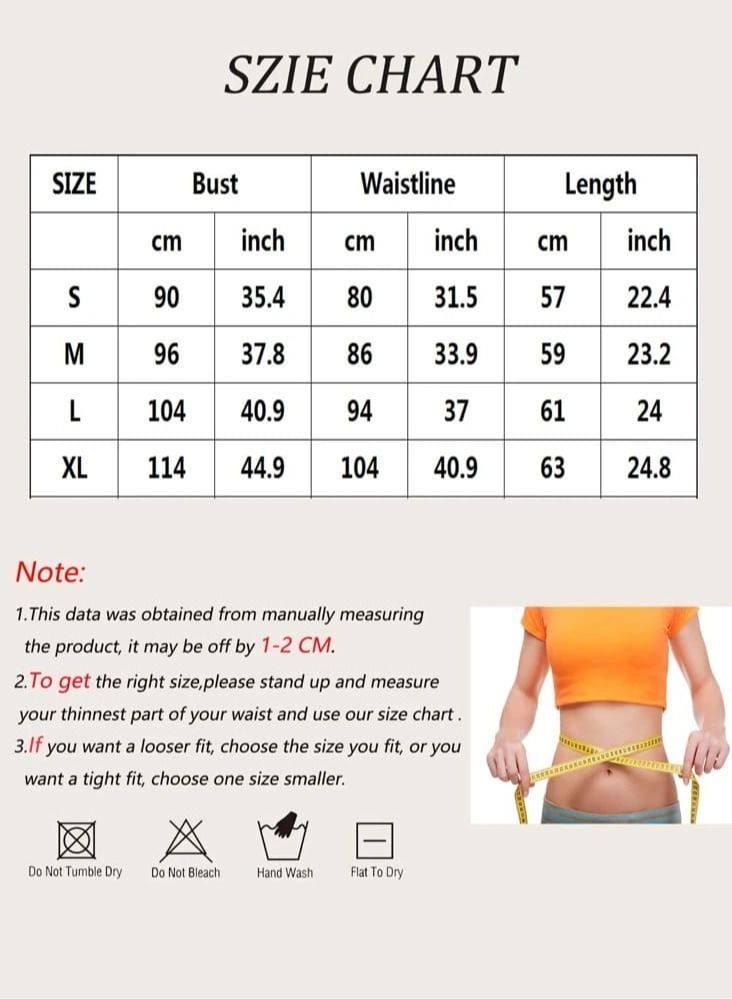 عام مشد ساونا حراري لحرق دهون البطن والظهر - Image 4