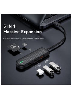 مكدودو موزع USB-C مع شحن PD بقوة 100 واط محو  Type-C إلى HDMI بدقة 4K بسرعة 30Hz مزود بمنفذ USB يدعم نقل البيانات بسرعة 5Gbps متوافق مع MacBook Pro Air M3 M2 M1 iPad Pro M4 iPhone 16 15 Pro Pro Max Lenovo Dell HP  - Image 2