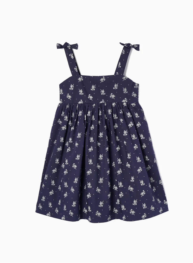 Zippy Zippy Cotton Dress With Floral Pattern For Girls