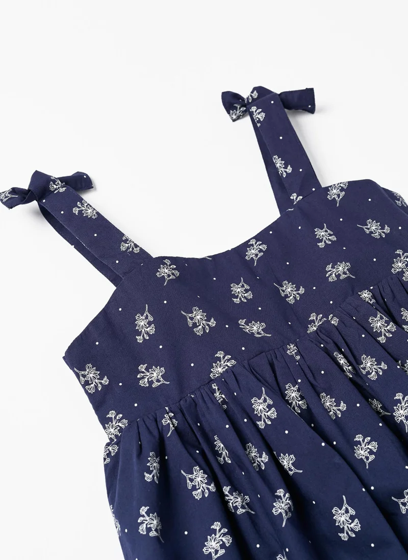 Zippy Zippy Cotton Dress With Floral Pattern For Girls
