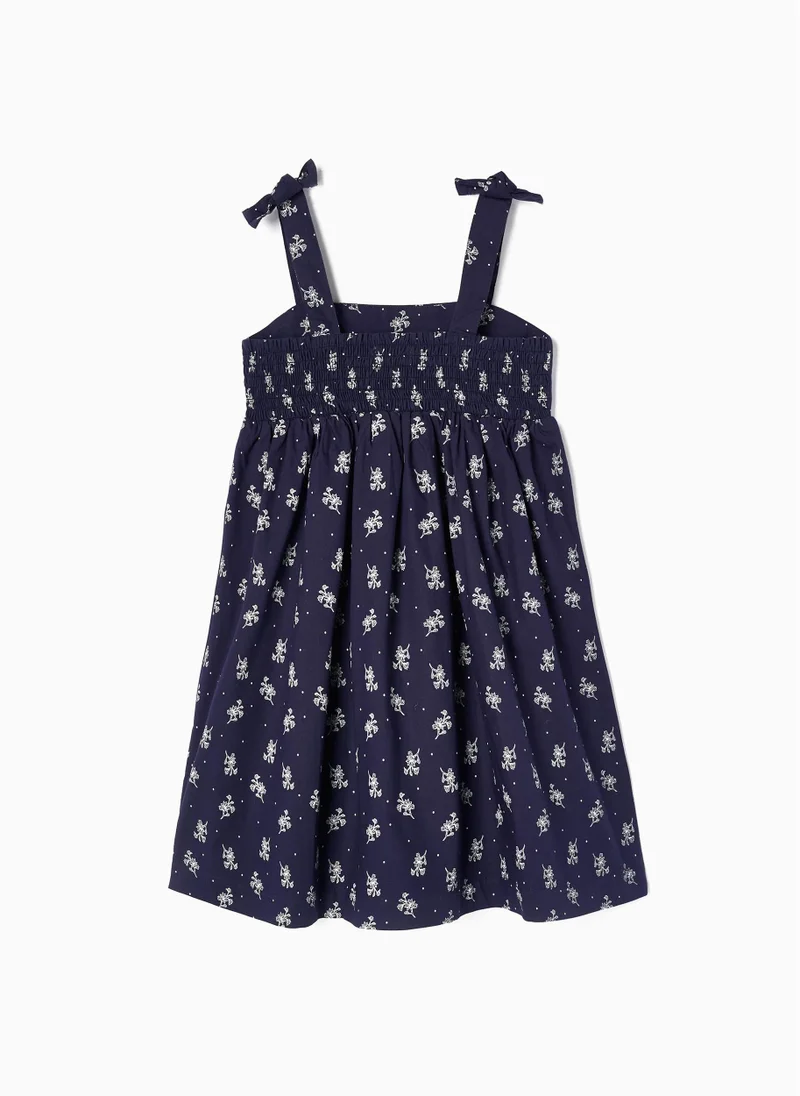 Zippy Zippy Cotton Dress With Floral Pattern For Girls