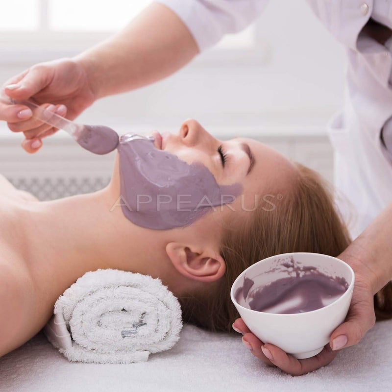 APPEARUS Facial Mask Silicone Mixing Bowl Set â€“ 6-Piece Spa Skincare Kit with 3 Mixing Bowls, Brush & Spatulas â€“ Reusable, Microwave & Dishwasher Safe â€“ White - Image 4