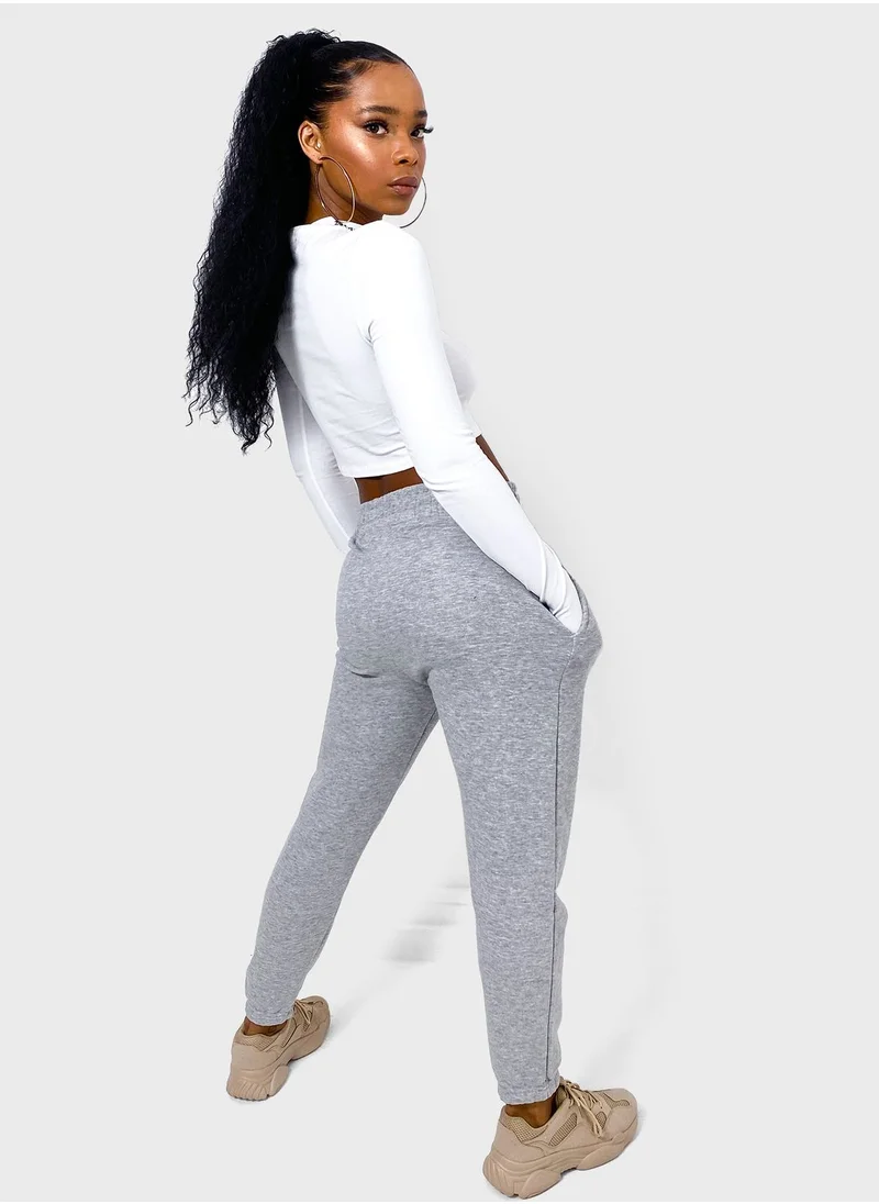 Missguided High Neck Cut Out Funnel Top