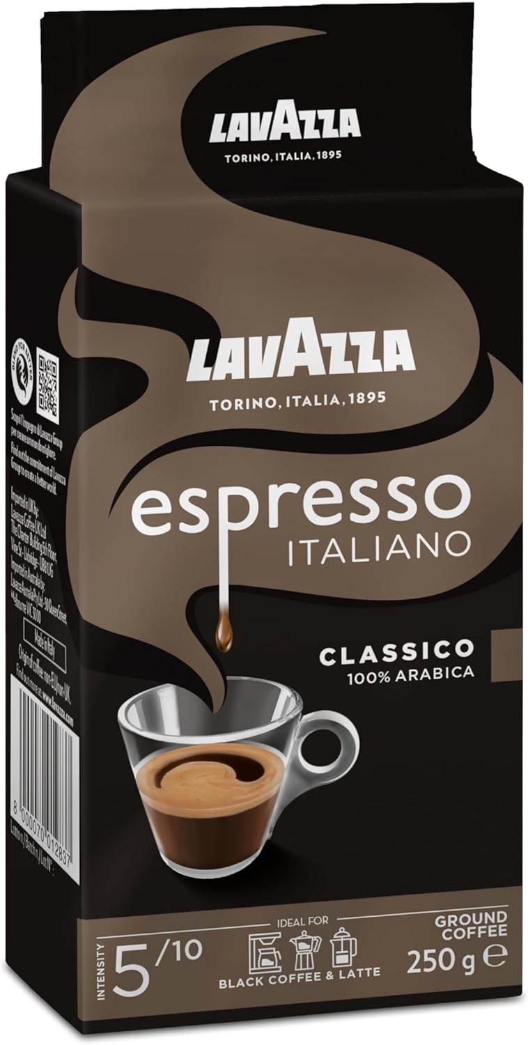 Lavazza Espresso Ground Coffee 250grams - Image 1