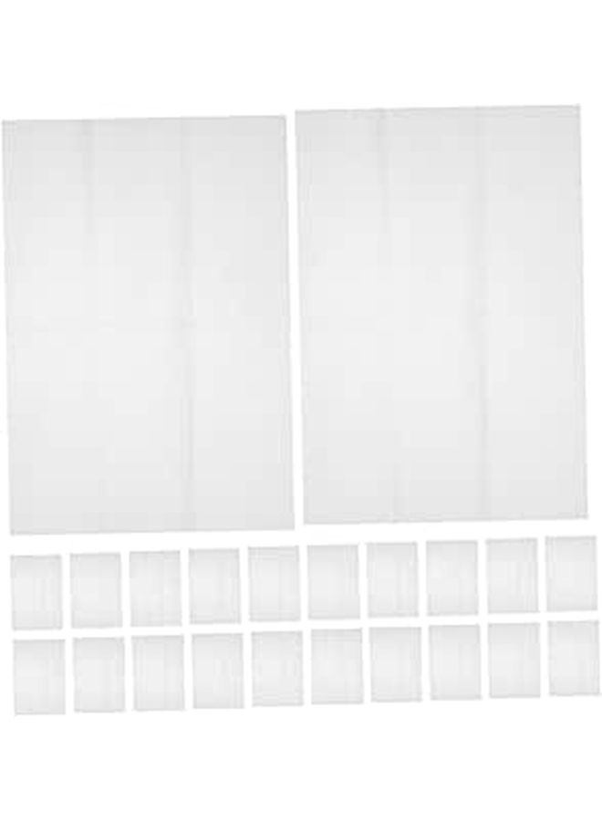 50 Disposable White Textured Napkins for Wedding Cocktail Dinner Events - Image 1